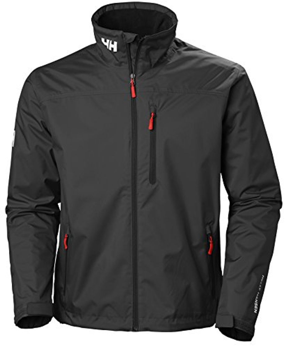 Fitness Helly Hansen Crew Midlayer Chaqueta deportiva impermeable, Hombre, Negro