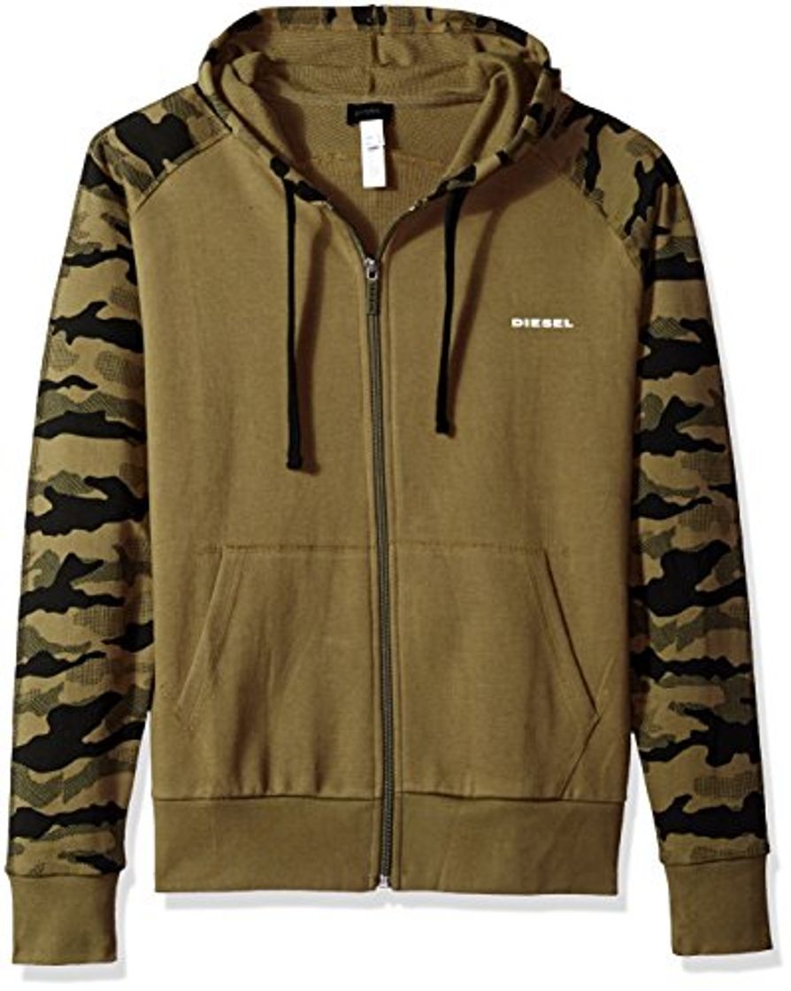 Social Diesel Brian Camo Full Zip Hoodie Sudadera con Capucha