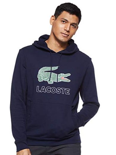 Lacoste Sh6342 Sudadera, Azul