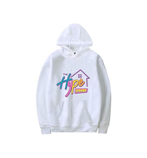 OLIPHEE The Hype House Sudaderas con Capucha Sudaderas Mujer Hoodie Impresión Addison