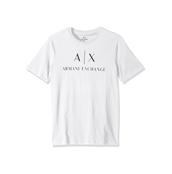 Social Armani Exchange 8nztcj Camiseta, Blanco