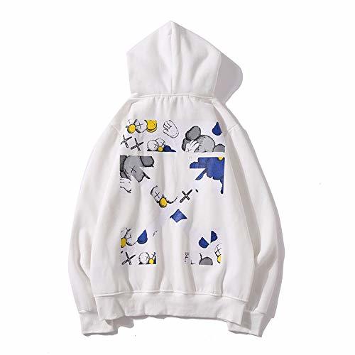 Productos Off OW Men/Women Print Cotton Hoodie Chaqueta Suelta Casual de Moda