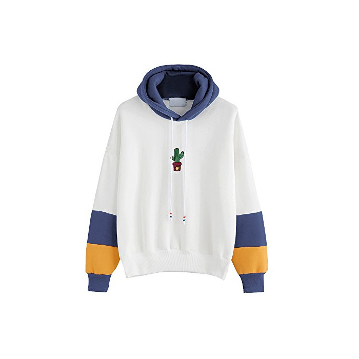 Producto VENMO Mujer de Manga Larga de Cactus Estampado Sudadera con Capucha Blusa