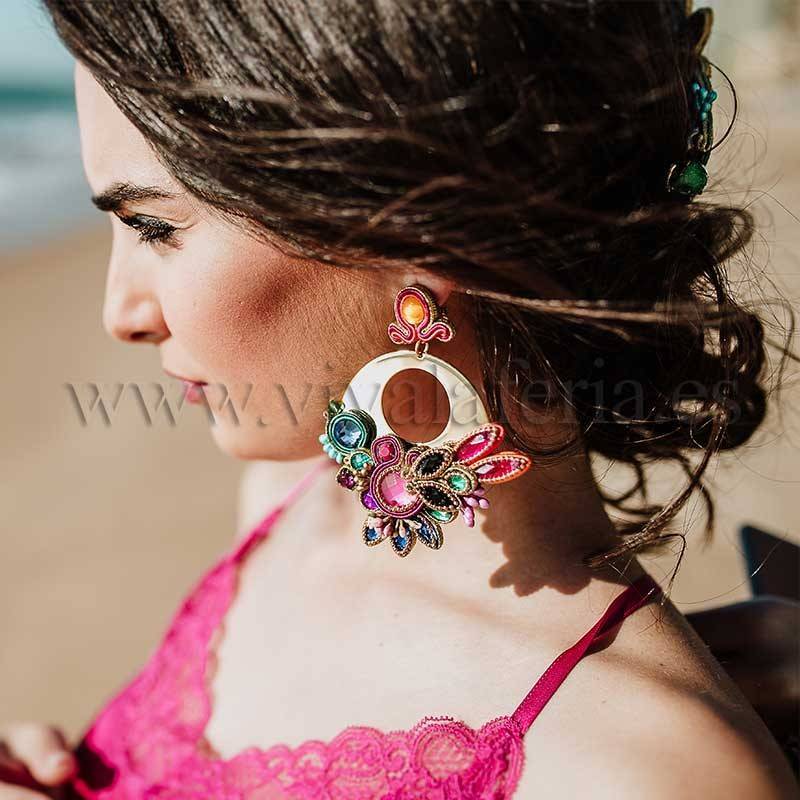 Moda Pendientes flamenca personalizados y artesanales