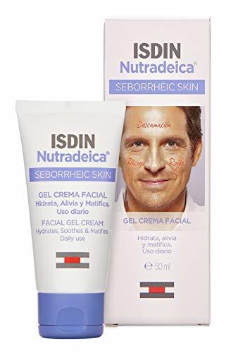 Belleza ISDIN Nutradeica, Gel Crema Facial para Pieles Seborreicas