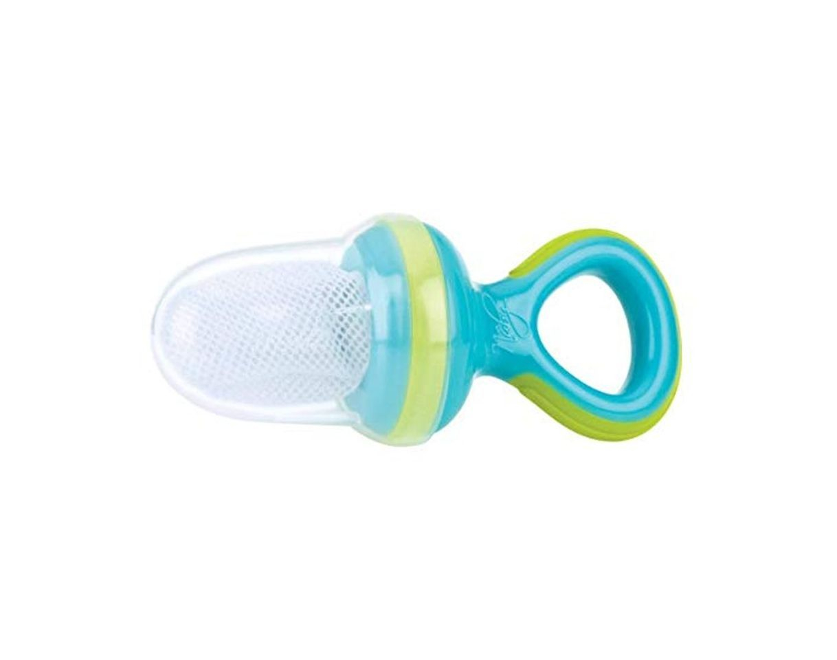 Social Nuby ID5397AQUA - Alimentador antiahogo con redecilla