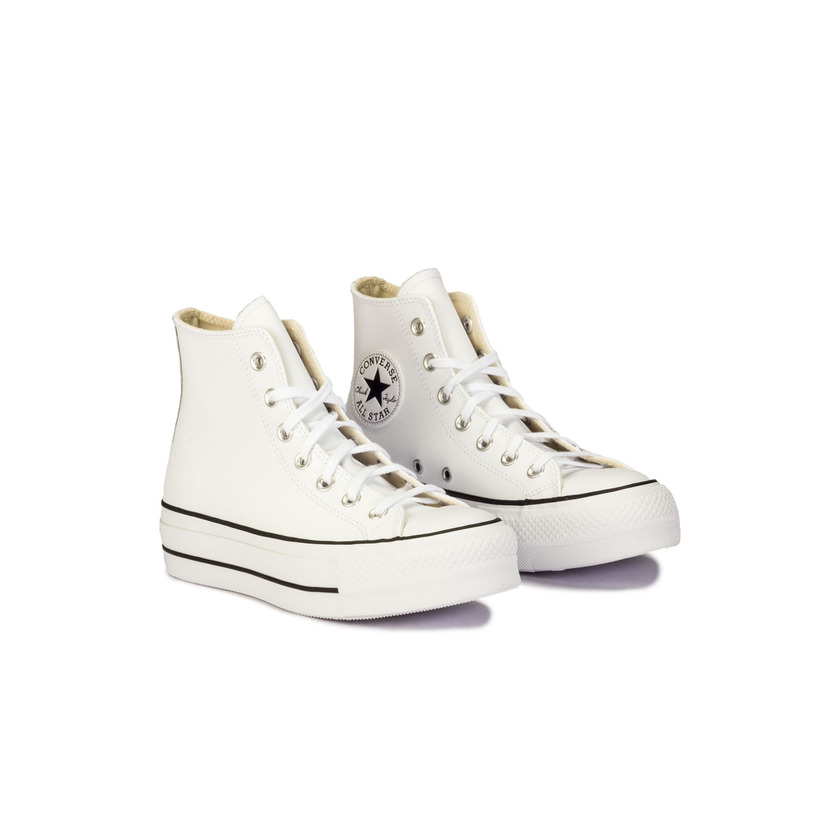 Product Converse Chuck Taylor CTAS Lift Hi, Zapatillas para Mujer, Blanco