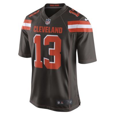 Moda NFL Cleveland Browns (Odell Beckham Jr.) Camiseta de fútbol ...