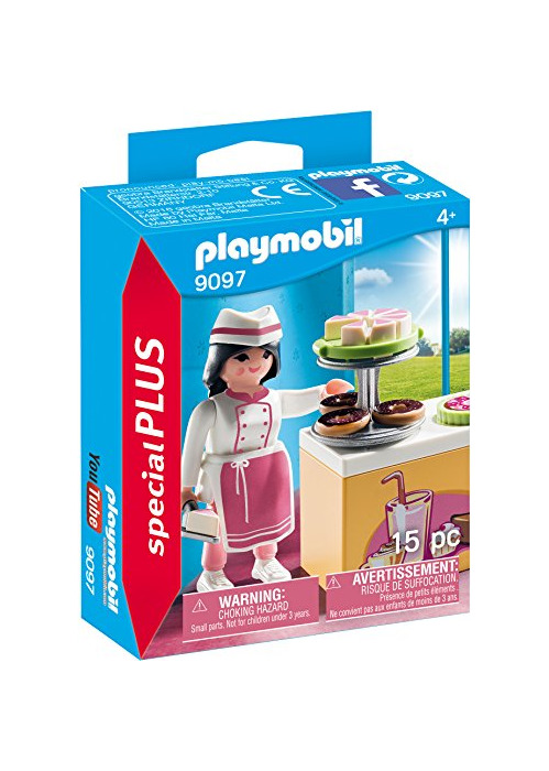 Social PLAYMOBIL Especiales Plus-9097 Pastelera, Multicolor