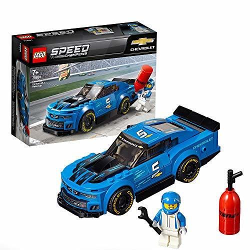 LEGO Speed Champions - Deportivo Chevrolet Camaro ZL1, juguete divertido de construcción