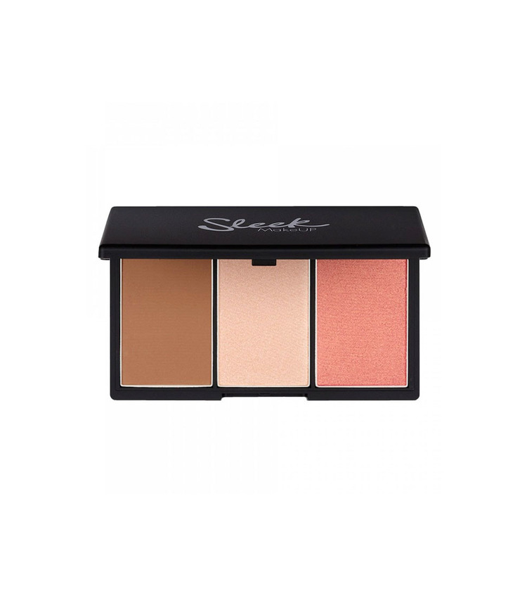 Belleza Maquillaje Sleek Blush Blush Palette Por 20g 3 Encaje, Paquete 1er