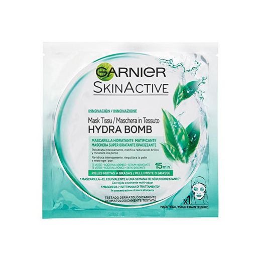 Garnier HydraBomb Skin Active Mascarilla Matificante