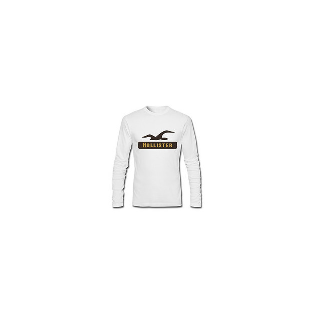 Social New Hollister For 2016 Mens Printed Long Sleeve tops t shirts