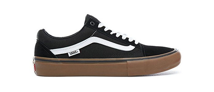 Fashion Vans Zapatillas Old Skool Pro Black/Gum/White