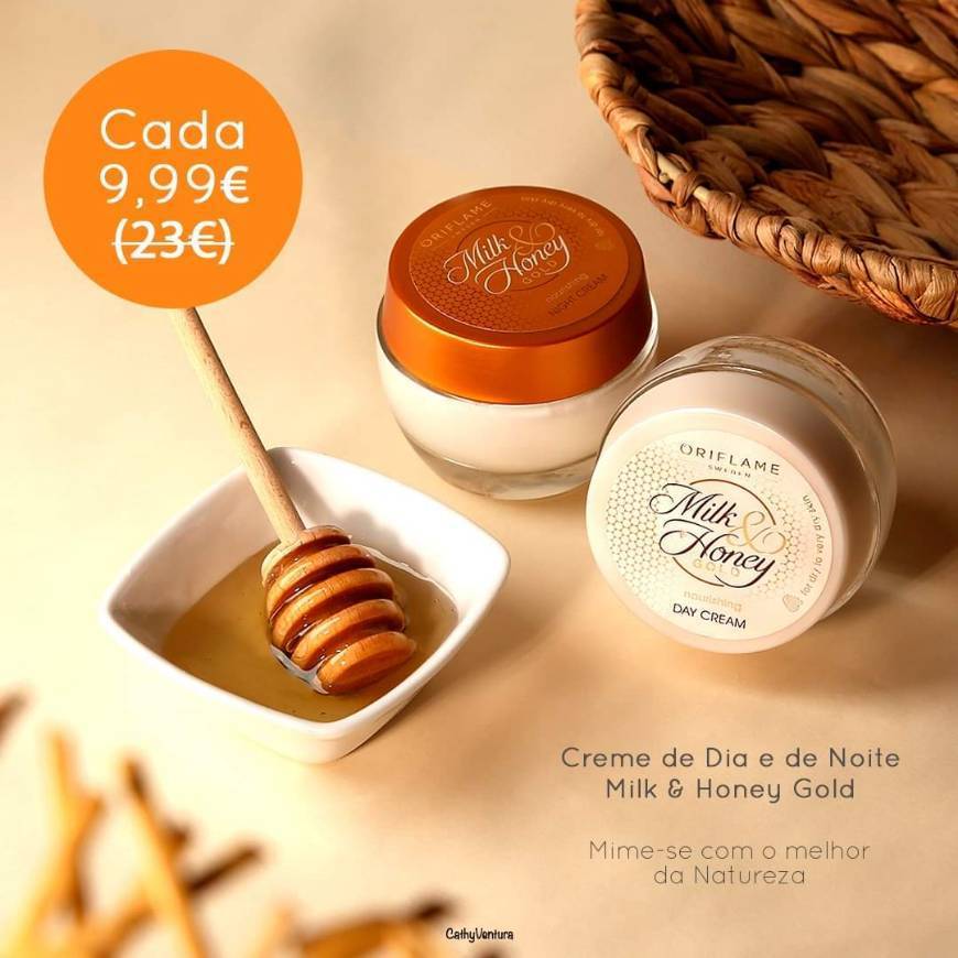 Producto Creme de dia e noite Milk & Honey Gold