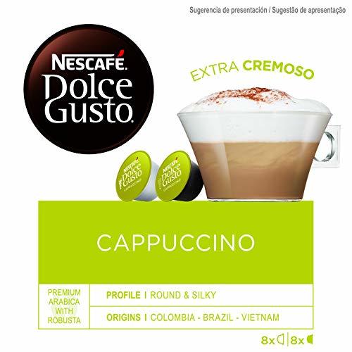 Product NESCAFÉ Dolce Gusto Café Cappuccino, Pack de 3 x 16 Cápsulas -