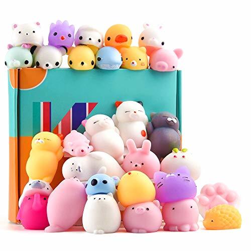 Producto KUUQA 30 Unids Mochi Animal Squishies Juguetes Kawaii Squishy Panda Gato Paw