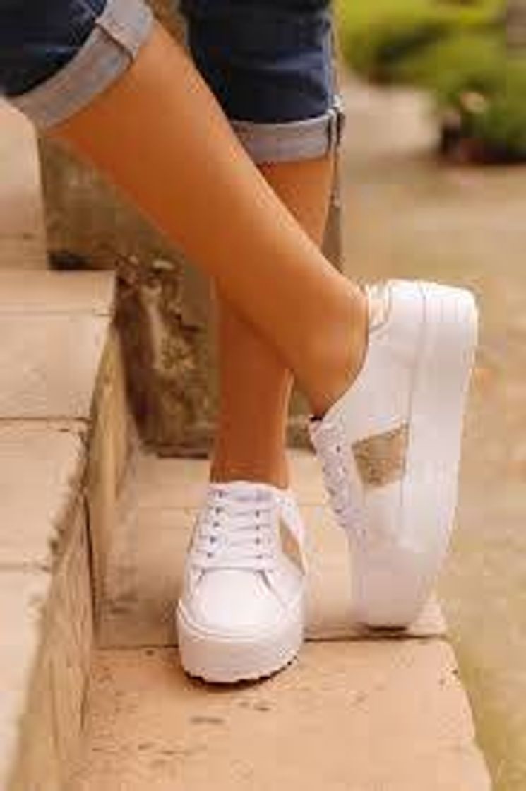 Social Zapatos Blancos Dama 