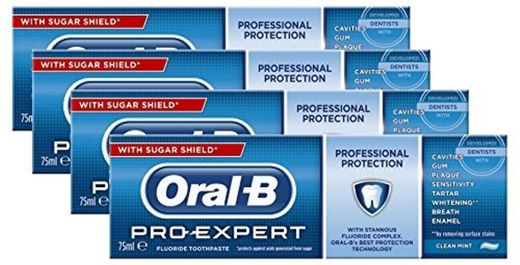 Oral-B Toothpaste Pro-Expert All Around Protect 75ml Case of 4 by Oral-B