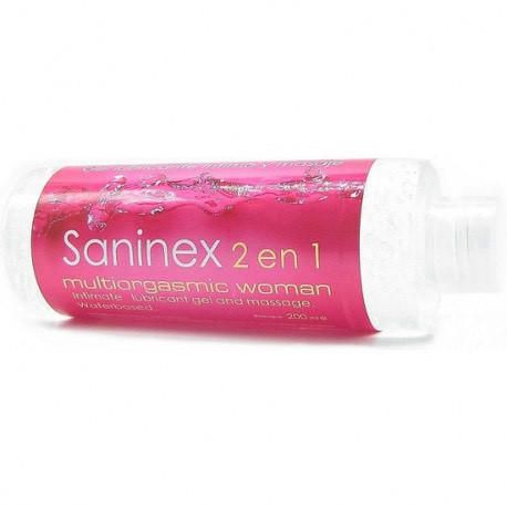 Lubricante Multiorgasmico Mujer Saninex 200 ml.