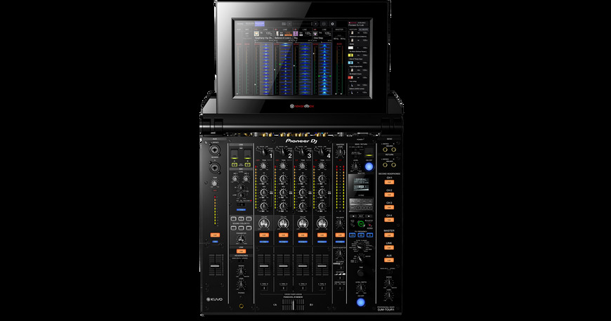 Fashion DJM-TOUR1 TOUR system 4-channel digital mixer with fold-out ...