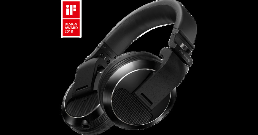 Moda HDJ-X7 Auriculares DJ profesionales (Negro) - Pioneer DJ