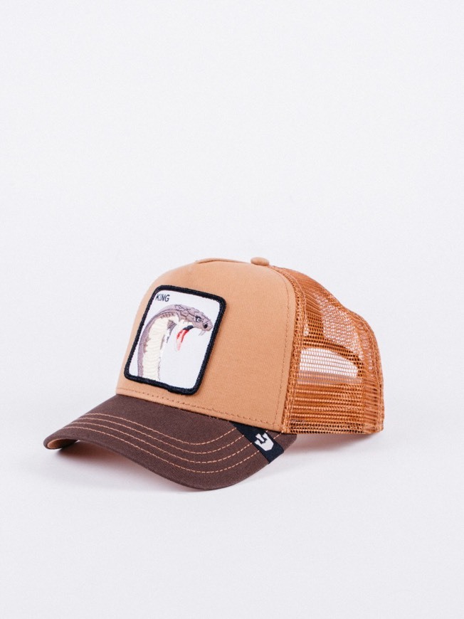 Moda Gorra King Cobra Trucker Brown