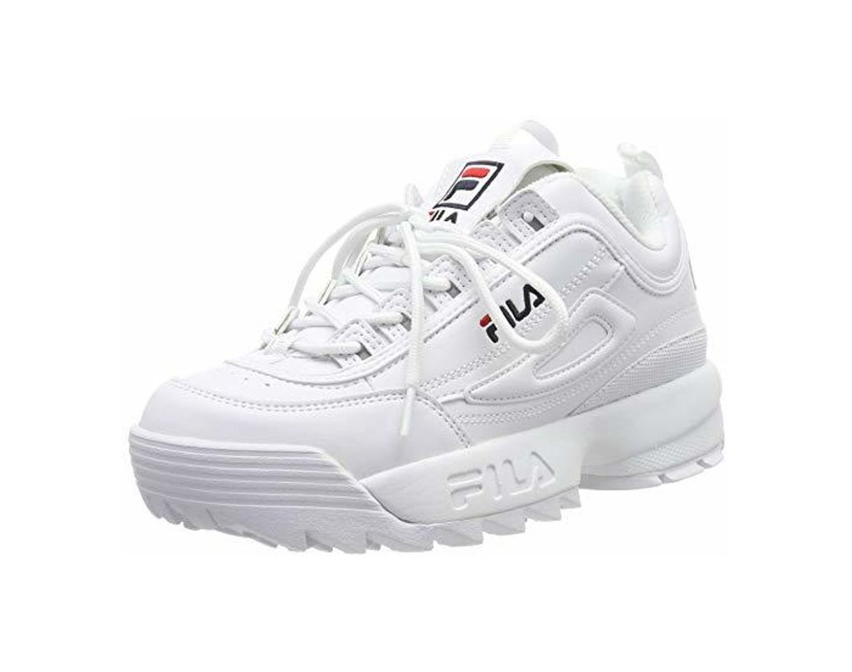 Moda Fila Disruptor Low Wmn, Zapatillas para Mujer, Blanco