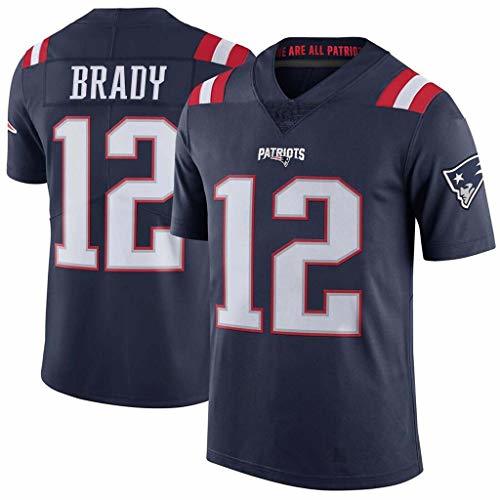 Product ZJFSL Camiseta de fútbol de la NFL Patriots 12# Brady # 11