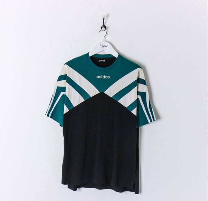 Productos ADIDAS T-SHIRT BLACK/WHITE/GREEN

