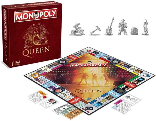 Monopoly QUEEN Edition: Toys & Games - Amazon.com