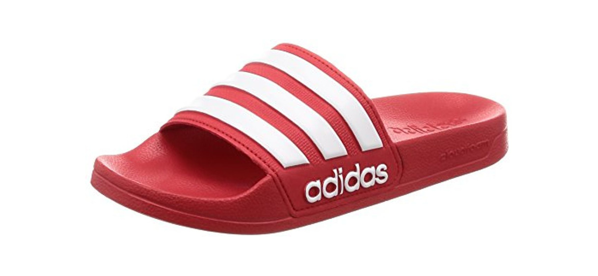 Social Adidas Adilette Shower Chanclas Hombre, Rojo