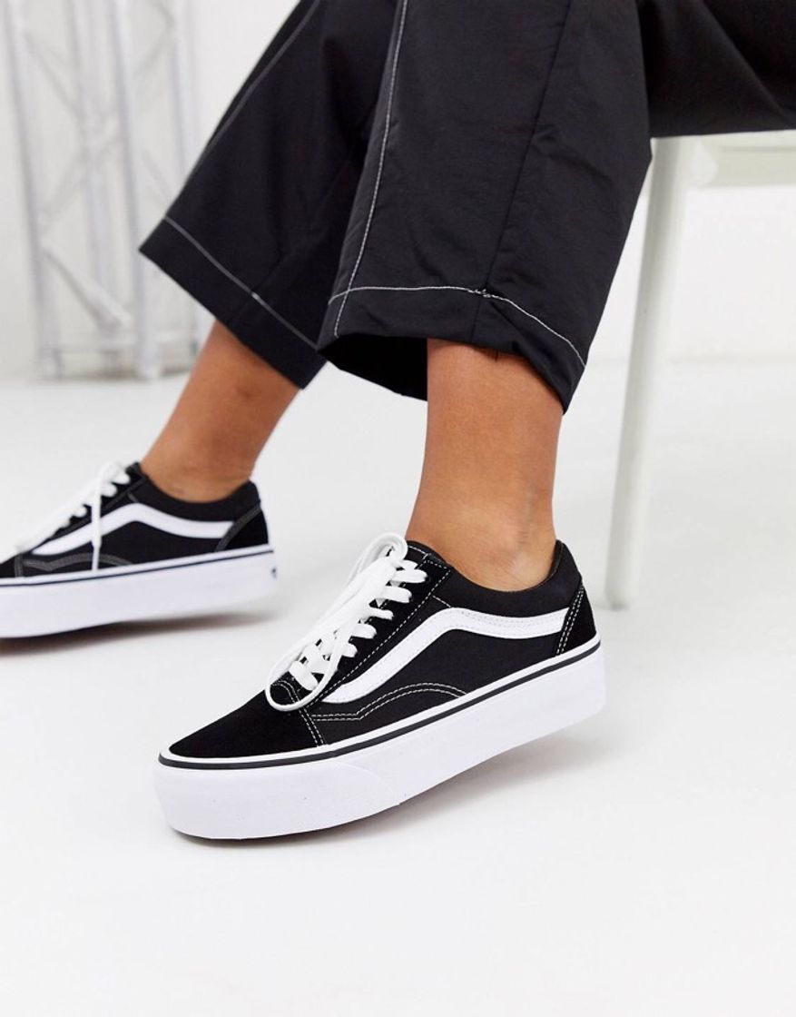 Products Vans Old Skool black platform