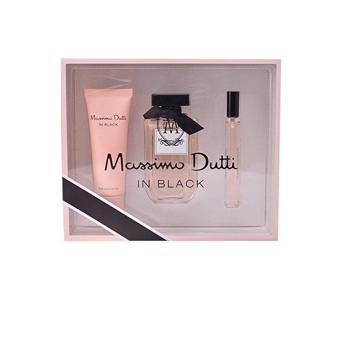 Beauty MASSIMO DUTTI IN BLACK HER LOTE 3 pz