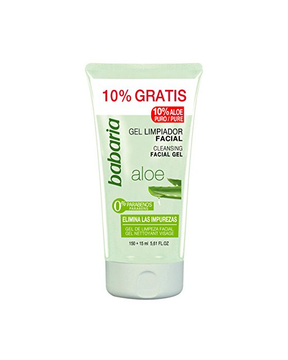 Beauty Babaria Aloe Vera - Gel limpiador facial