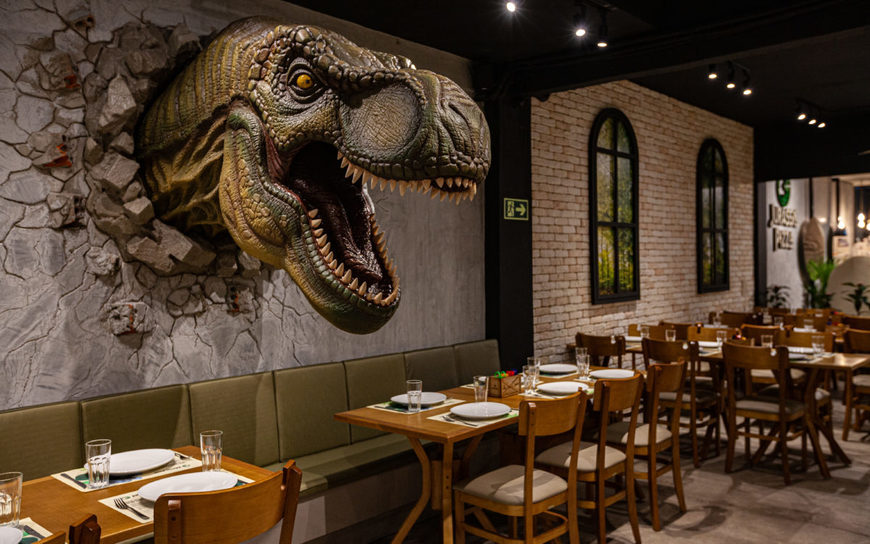 Restaurantes Jurassic Pizza