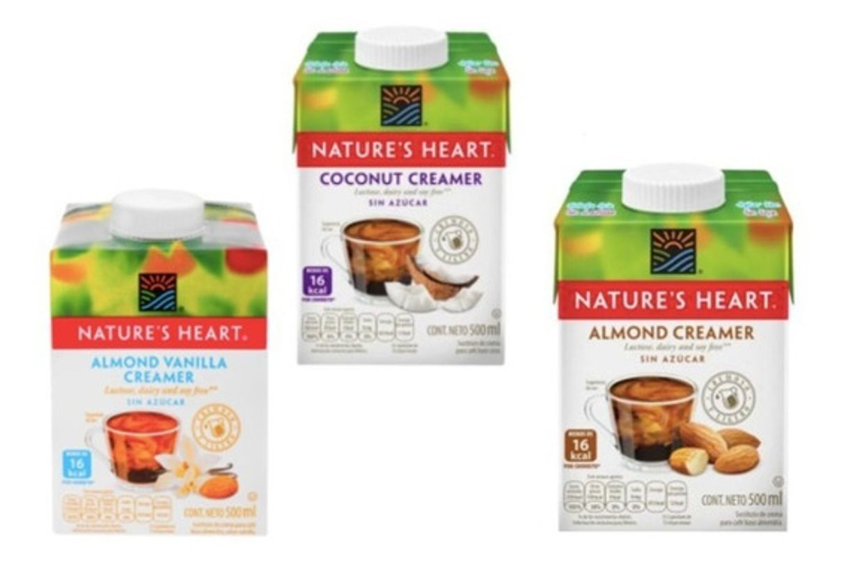 Moda Sustituto de crema para café Nature's Heart líquido base almendra 