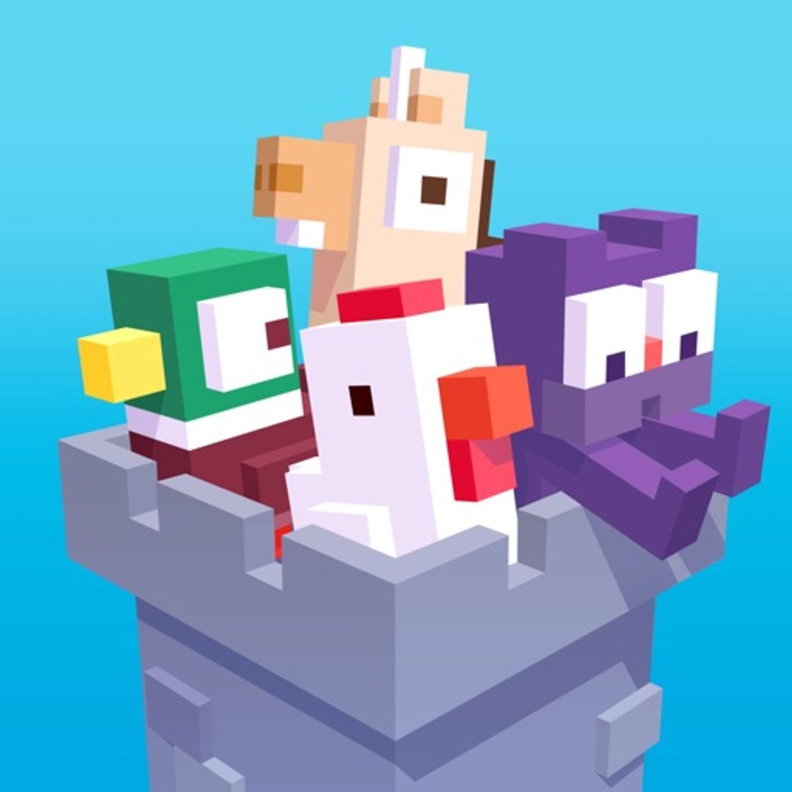 App Crossy Road Castle