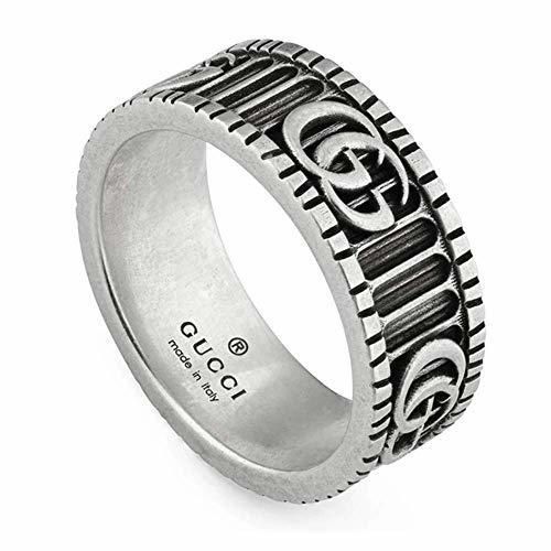 Gucci Marmont anillo en plata 8mm