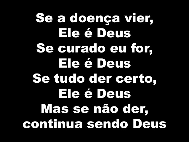 Canción Deus é Deus