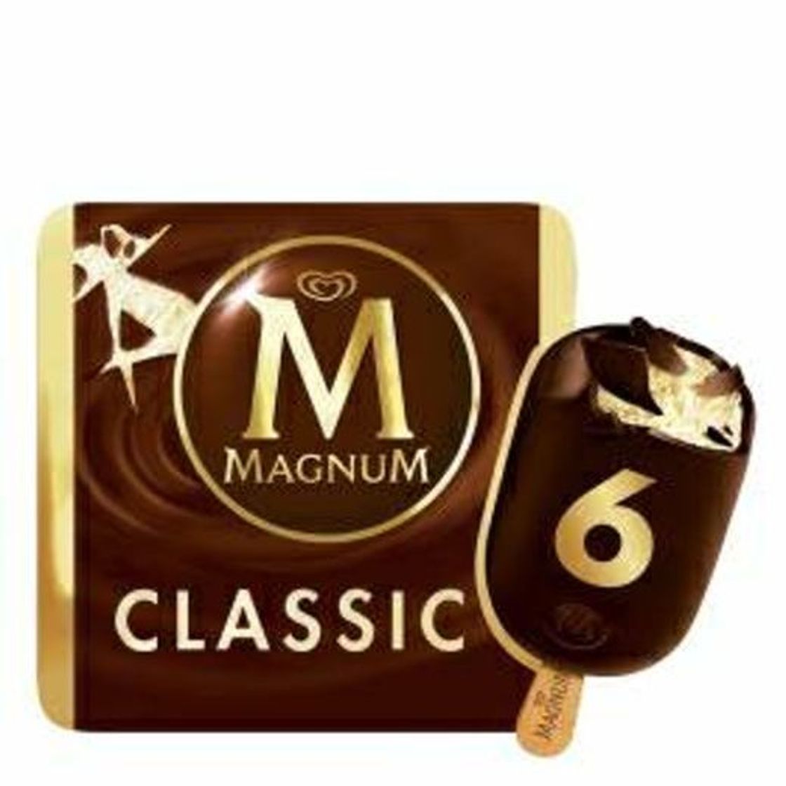 Moda Bombón helado Classic Magnum sin gluten 

