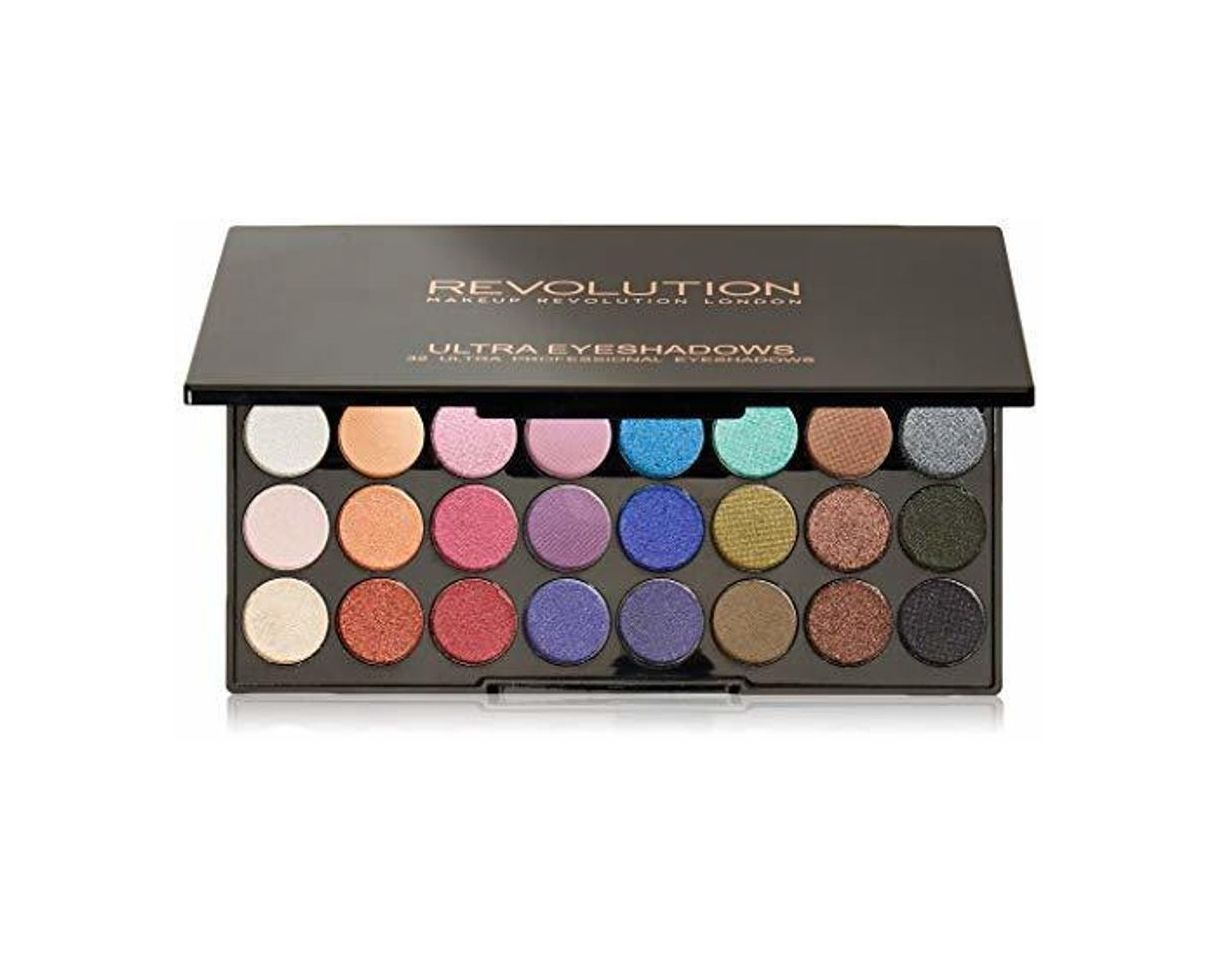 Beauty Maquillaje Revolution - Paleta de sombra de ojos Mermaids Forever con 32