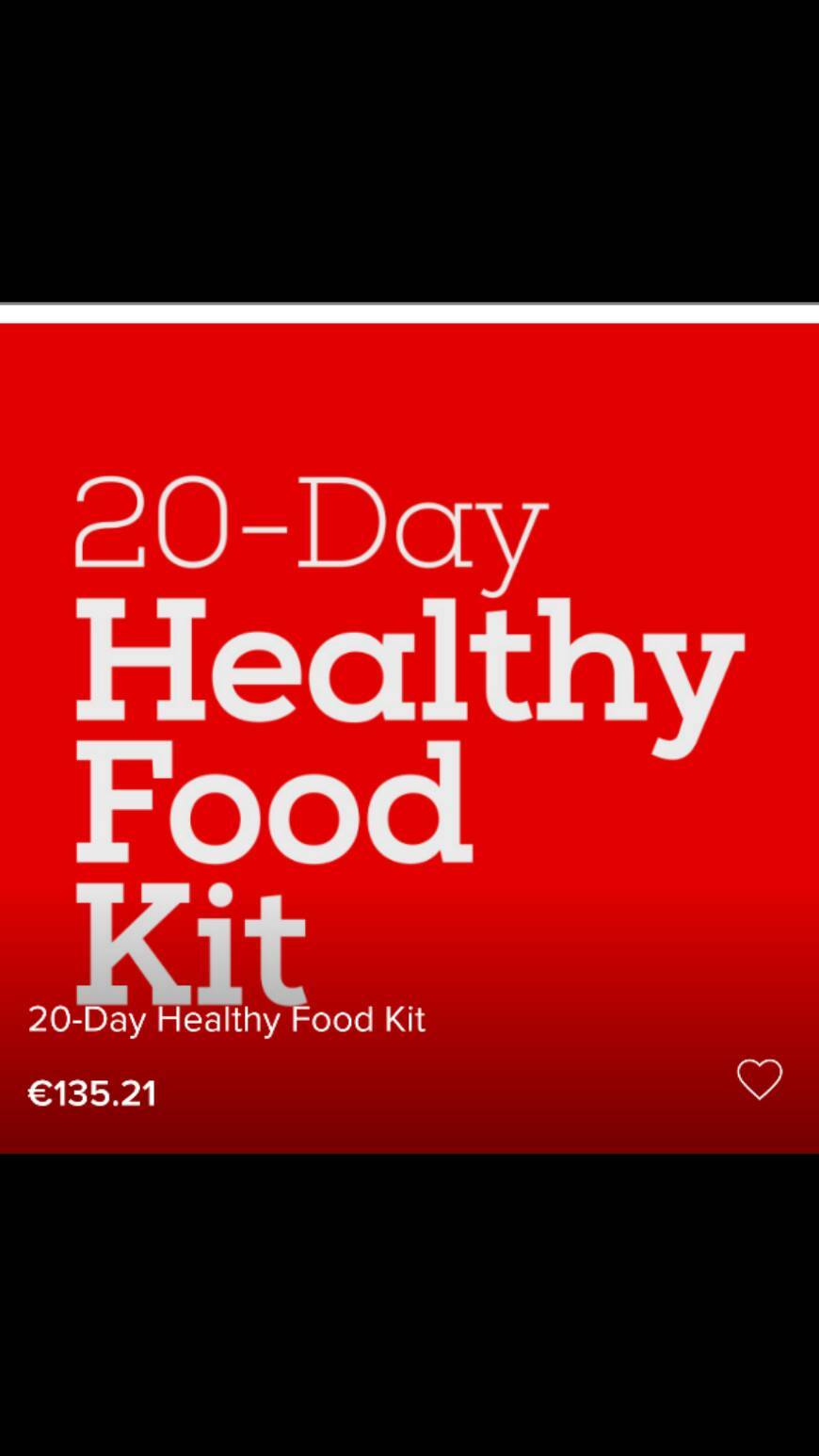 Fitness 20-Day Healthy Food Kit