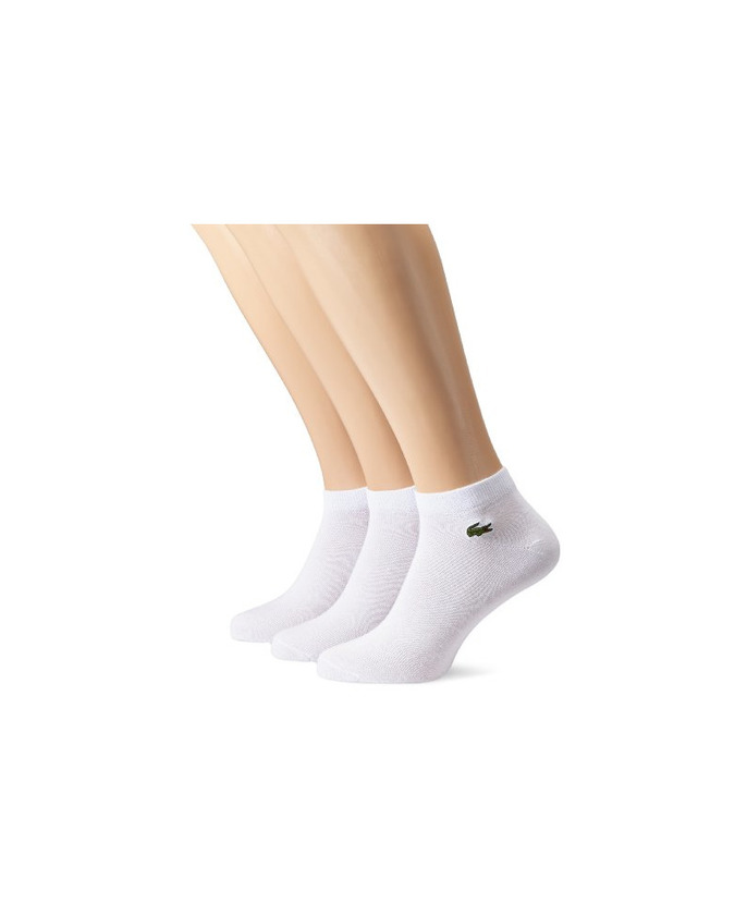 Social Lacoste Sport Ra1163, Calcetines para Hombre, Blanco, 40-46