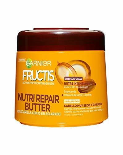 Garnier Fructis Nutri Repair Butter Mascarilla Capilar Pelo Muy Seco y Dañado