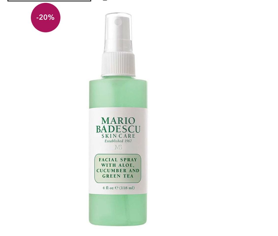 Moda Mario Badescu Facial Spray with Aloe, Cucumber and Green Tea ...