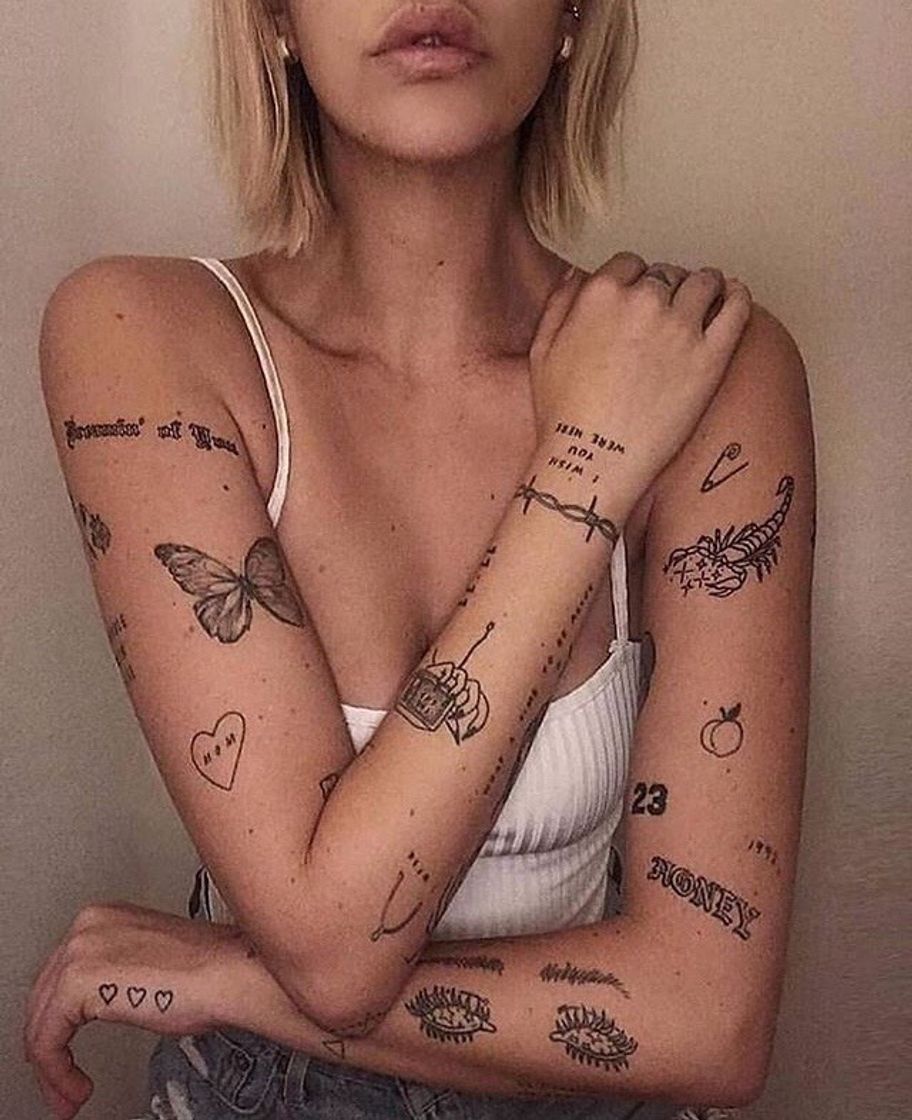 Moda Tatuagens delicadas 