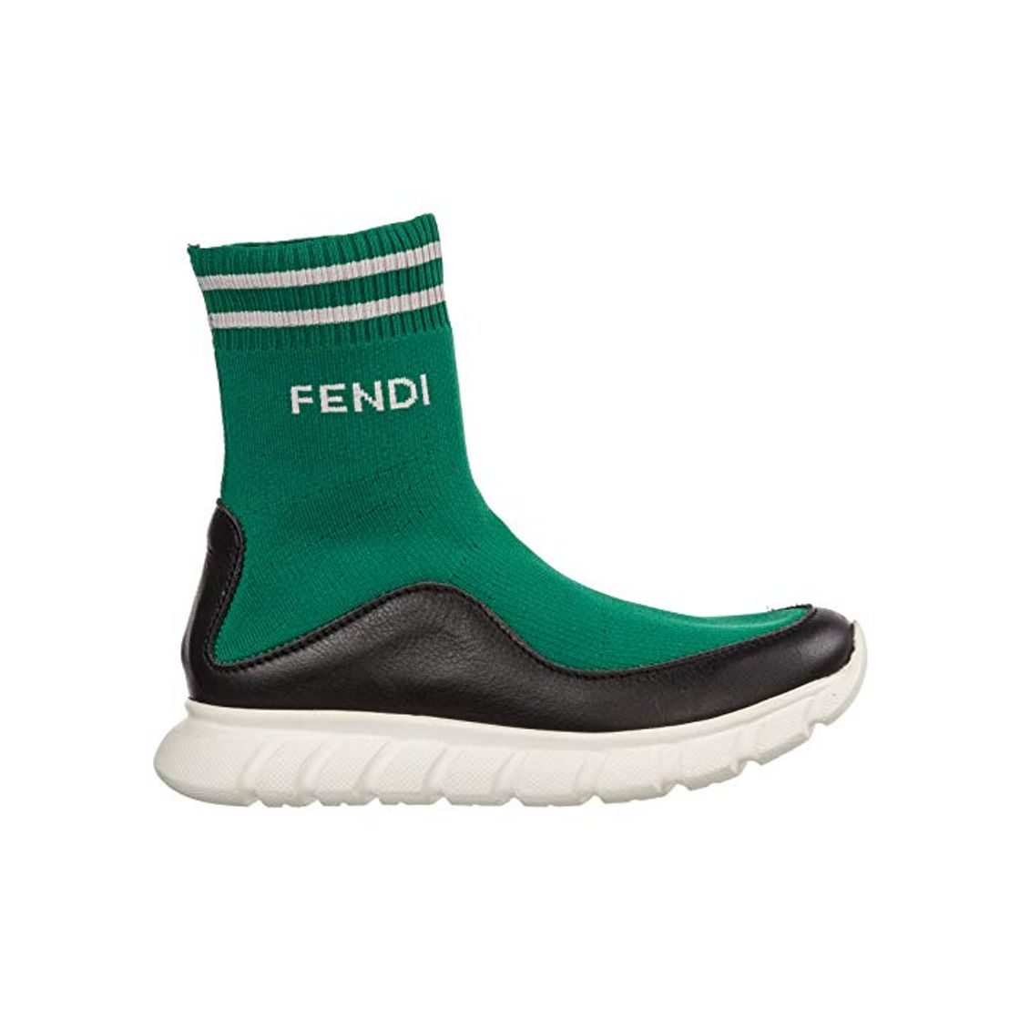 Social Fendi ninos Zapatillas Altas Verde 33 EU