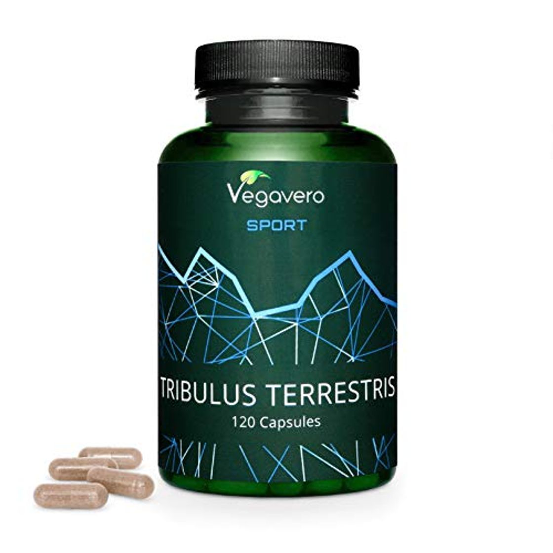 Social Tribulus Terrestris Vegavero SPORT® | La Dosis Más Alta: 1800 mg con