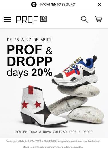 PROF Online Store: PROF Spring Summer 2020 | The best shoes ...